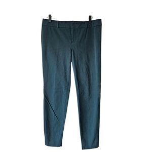Dylan Gray Green Slim Ankle Dress Pants